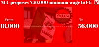 NLC, TUC proposes N56,000 minimum wage to FG