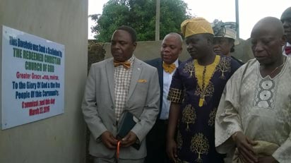 RCCG commissions borehole for Omoroga community