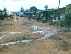 Lagos suburb nearly cut off