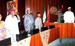 2016 budget not returned  to N/ Assembly for fresh work, no decision on signing  yet  – FG