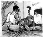 My husband is too rough in bed