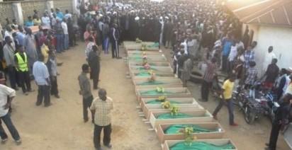 Shiite/Army Clash: 347 unknown corpses committed to mass burial – KDSG