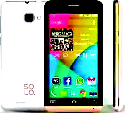 SOLO smartphones now allow free  download of 20 million songs