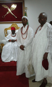 Royal solidarity: When Crown Prince of Issele-Uku visits Benin Kingdom prior to his enthronement