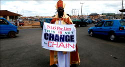 Bishop who embarked on one-man protest in Osogbo raises alarm over ‘unusual’ Police visit