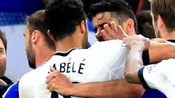 Spurs’ Dembele charged over Costa ‘eye-gouge’