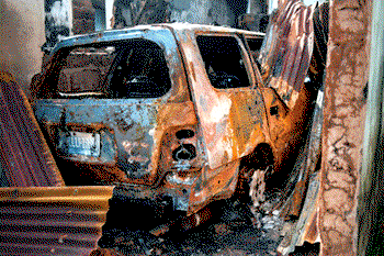 Scavengers set 17 vehicles ablaze in Anambra