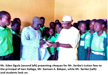 60-yr-old student in JSS II gets scholarship