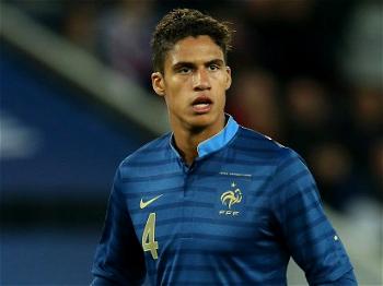 France’s Varane out for two to three weeks