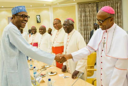 Buhari, Catholic Bishops hold talks on Fulani herdsmen