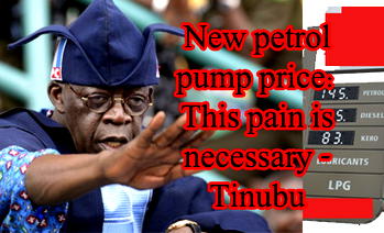 New petrol pump price:  This pain is necessary — Tinubu