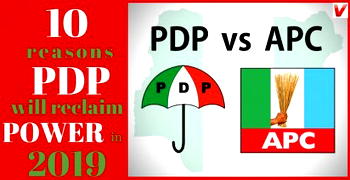 10 reasons PDP will reclaim power in 2019