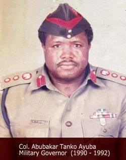General Tanko Ayuba, buried