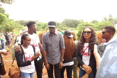 2face takes wife on expensive safari trip in Kenya