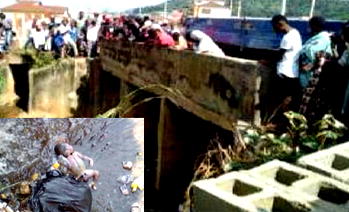 Woman throws new born baby inside septic tank
