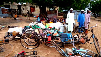 Photos: Troops intercept escaping Boko Haram suspects in Borno