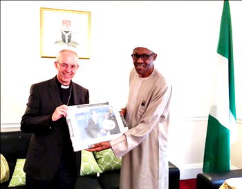 Breaking: Presidency releases first photos of Buhari in UK