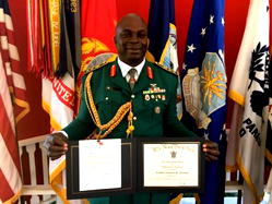 Nigerian Colonel emerges best graduand at U.S. War College, wins 6 awards