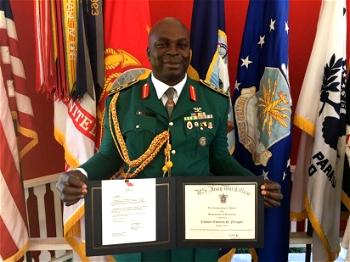 Nigerian Colonel emerges best graduand at U.S. War College, wins 6 awards