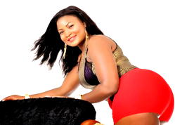 Evia Simon  turns seductress with her sexy butt