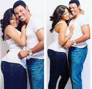 Omotola reveals romantic side with hubby