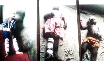 ONDO COLLAPSED WALL: Three siblings in fierce battle to live!