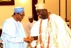 Please mobilize your people to go back to farm, Buhari urges traditional rulers