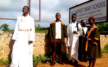 Aregbesola threatens to expel students ‘wearing choir robes’ to schools