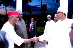 Ramadan: Buhari hosts APC leaders