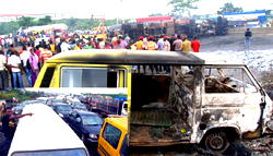 7 dead in Lagos fuel tanker explosion