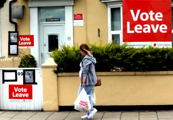 May woos Brexit voters but manifesto row hits support