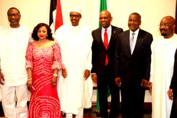 Photos: Dangote, Elumelu, Jim Ovia at presidential breaking of fast with business community