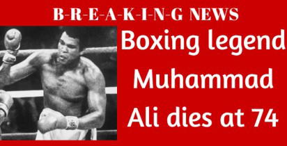 BREAKING: Boxing Legend Muhammad Ali Dies At 74 - Vanguard News