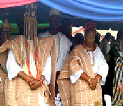 Celebration as Saheed Adamson is crowned Oba of Ajido