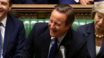 You can achieve a lot of things in politics, says Cameron as he leaves