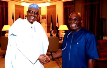 Impeachment: Buhari meets Mark, Nnamani, Masari, Gov Yari behind close door