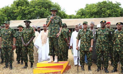 Buhari hails transformation of Nigerian Armed Forces