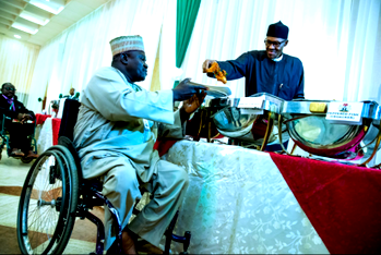 Anyone standing against my anti-corruption fight would be crushed – Buhari