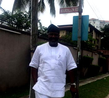 In-Photos: Dino Melaye dares critics, visits Lagos