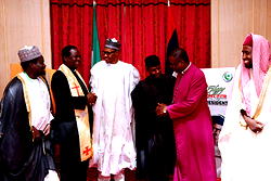 Photos: How Buhari celebrated Eid el-Fitr