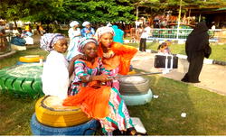 Photos: Fun seekers at a park in Abuja