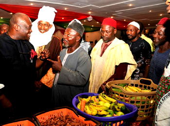 Dalung, Christian clerics, break Ramadan Fast with Sheikh Dahiru Bauchi
