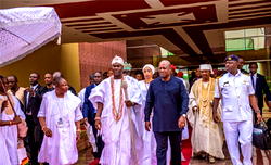 Photos: Ooni Adeyeye visits Ghana