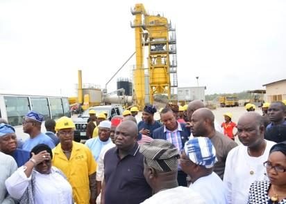 Photos: Ambode's inspection tour in Badagry - Vanguard News