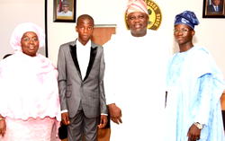 Photo:  Ambode and 2016 One-Day Governor