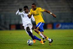 CAF CL: Sundowns survive scare in Kampala