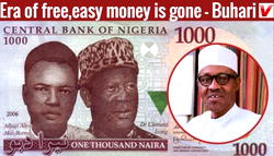 Era of free, easy money is gone for good – Buhari