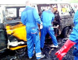 11 dead, three injured in Lagos auto crash