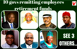 Osun, Lagos listed among 10 states remitting funds into employees retirement accounts