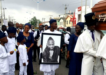 See photos from OJB’s final burial